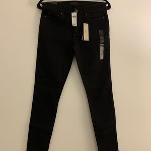 Brand new Banana Republic black skinny jeans